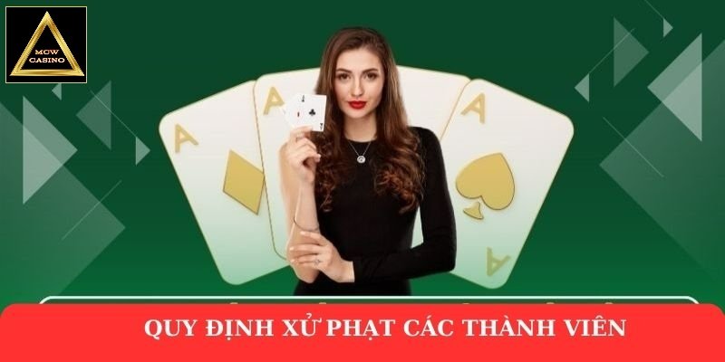 Quy định xử phạt các thành viên