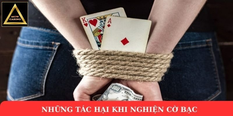 Những tác hại khi nghiện cờ bạc